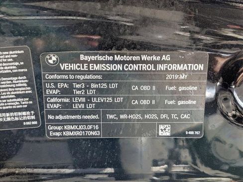 Used 2019 BMW X6 sDrive35i w/ Convenience Package RWD image 24