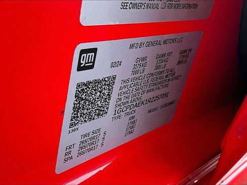 Used 2024 Chevrolet Silverado 1500 W/T w/ WT Value Package image 35