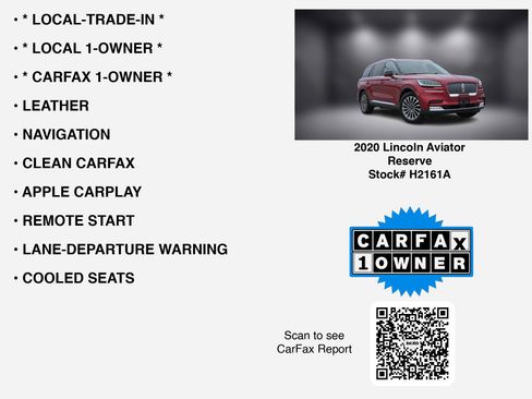 Used 2020 Lincoln Aviator Reserve image 7