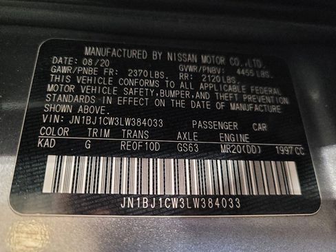 Used 2020 Nissan Rogue Sport S AWD/4WD image 33