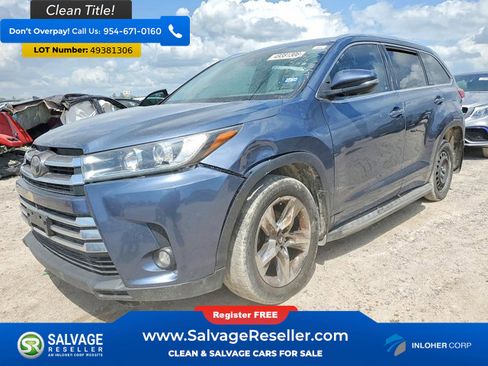 Used 2019 Toyota Highlander Limited Platinum image 1