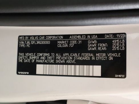 Used 2024 Volvo S60 B5 Plus w/ Climate Package FWD image 36