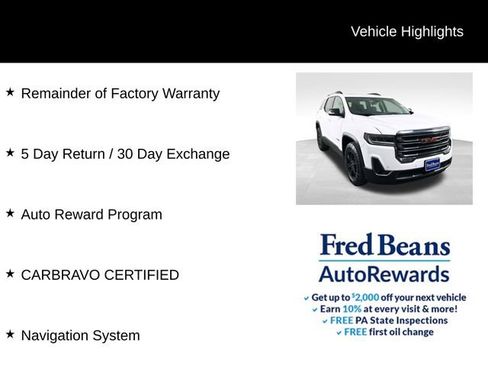 Certified 2023 GMC Acadia AT4 w/ Preferred Package AWD/4WD image 5
