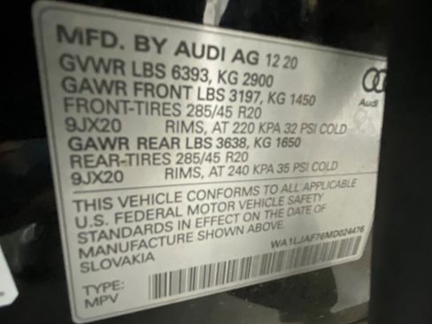 Used 2021 Audi Q7 2.0T Premium Plus w/ Premium Plus Package image 58