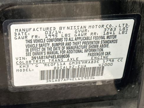 Used 2014 Nissan Sentra SV FWD image 12