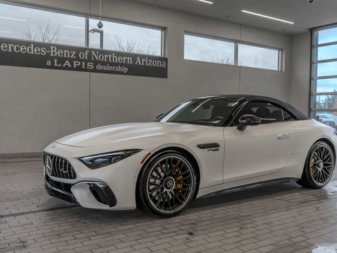 Used 2022 Mercedes-Benz SL 55 AMG 4MATIC image 3