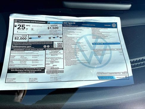 New 2026 Volkswagen Tiguan SE image 35