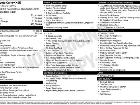 Used 2023 Toyota Camry XSE image 6