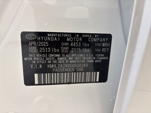 New 2025 Hyundai Sonata SE image 10