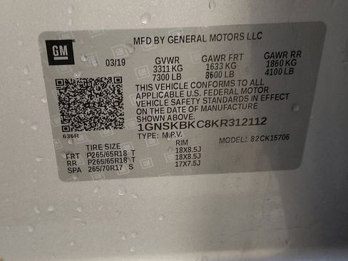 Used 2019 Chevrolet Tahoe LT AWD/4WD image 33