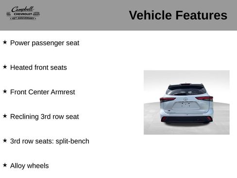 Used 2022 Toyota Highlander XLE FWD image 10