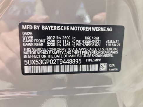 New 2026 BMW X3 xDrive30i w/ Convenience Package AWD/4WD image 19