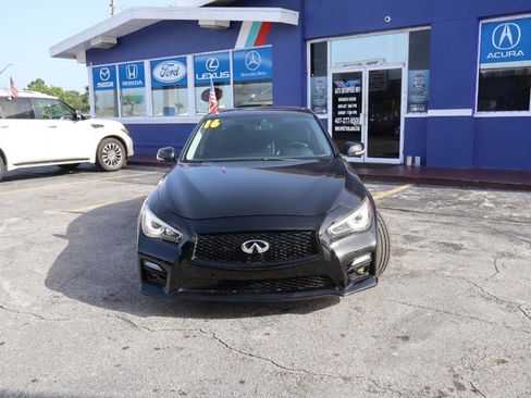 Used 2016 INFINITI Q50 Sport RWD image 8