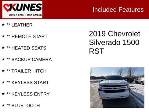 Used 2019 Chevrolet Silverado 1500 RST image 2