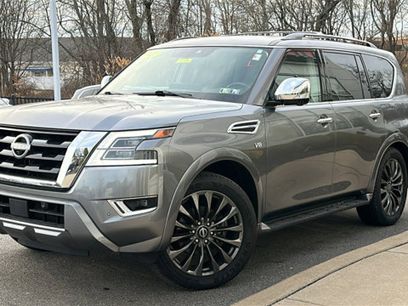 Certified 2021 Nissan Armada Platinum w/ Captain's Chairs Package