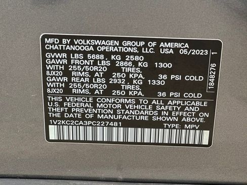 Used 2023 Volkswagen Atlas Cross Sport SE AWD/4WD image 36