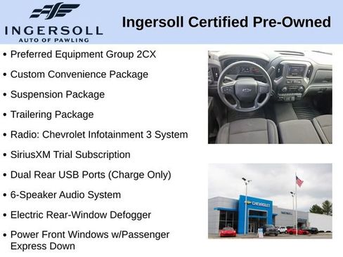 Used 2025 Chevrolet Silverado 1500 Custom Trail Boss AWD/4WD image 10