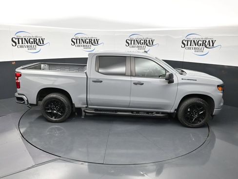 Certified 2024 Chevrolet Silverado 1500 Custom w/ Turbomax Blackout Package RWD image 28