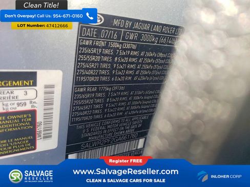 Used 2016 Land Rover Range Rover Sport HSE AWD/4WD image 17