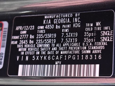 Certified 2023 Kia Sportage X-Line w/ X-Line Premium Package AWD/4WD image 13