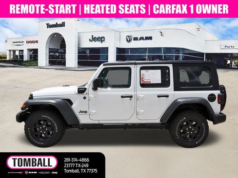 Used 2023 Jeep Wrangler Unlimited w/ Cold Weather Group AWD/4WD image 4