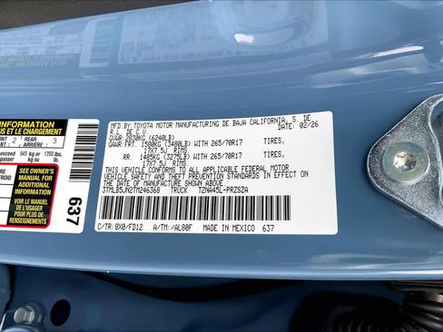 New 2026 Toyota Tacoma TRD Off-Road image 21