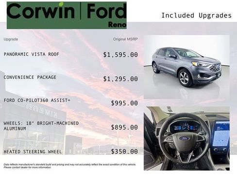 Certified 2022 Ford Edge SEL w/ Convenience Package image 3