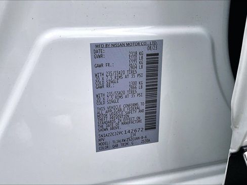 Used 2023 Nissan Murano SL w/ SL Moonroof Package FWD image 35