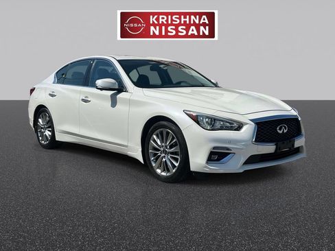 Used 2023 INFINITI Q50 Luxe w/ Cargo Package AWD/4WD image 1