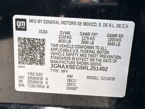 Certified 2024 Chevrolet Equinox LS w/ LS Convenience Package AWD/4WD image 21
