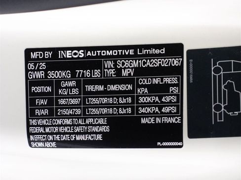 New 2025 INEOS Grenadier Fieldmaster Edition image 22