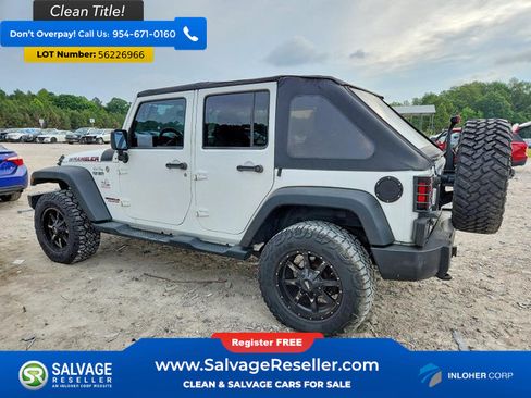 Used 2014 Jeep Wrangler Unlimited Sport w/ Quick Order Package 24S AWD/4WD image 3