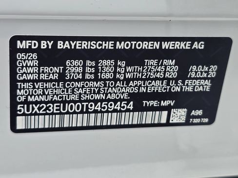 New 2026 BMW X5 xDrive40i w/ M Sport Package AWD/4WD image 63
