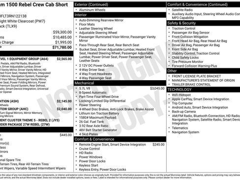 Used 2024 RAM 1500 Rebel w/ Rebel Level 1 Equipment Group image 44