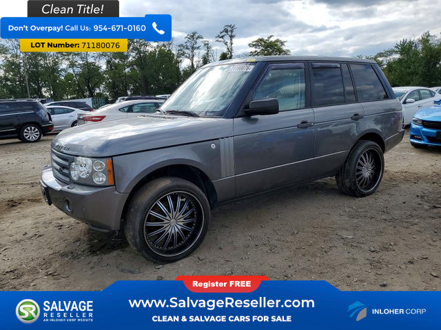Used 2008 Land Rover Range Rover HSE AWD/4WD image 1