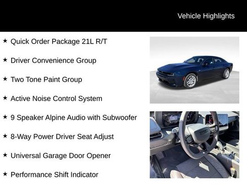 New 2026 Dodge Charger R/T w/ Driver Convenience Group AWD/4WD image 8
