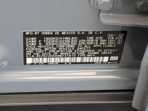 Used 2024 Honda HR-V Sport image 38