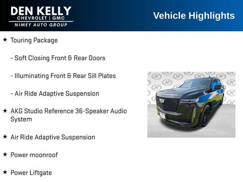 Used 2024 Cadillac Escalade Sport Platinum w/ LPO, ONYX Package AWD/4WD image 5