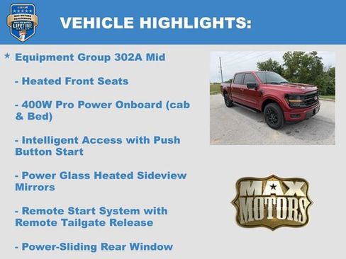 New 2026 Ford F150 XLT w/ Equipment Group 302A MID AWD/4WD image 17