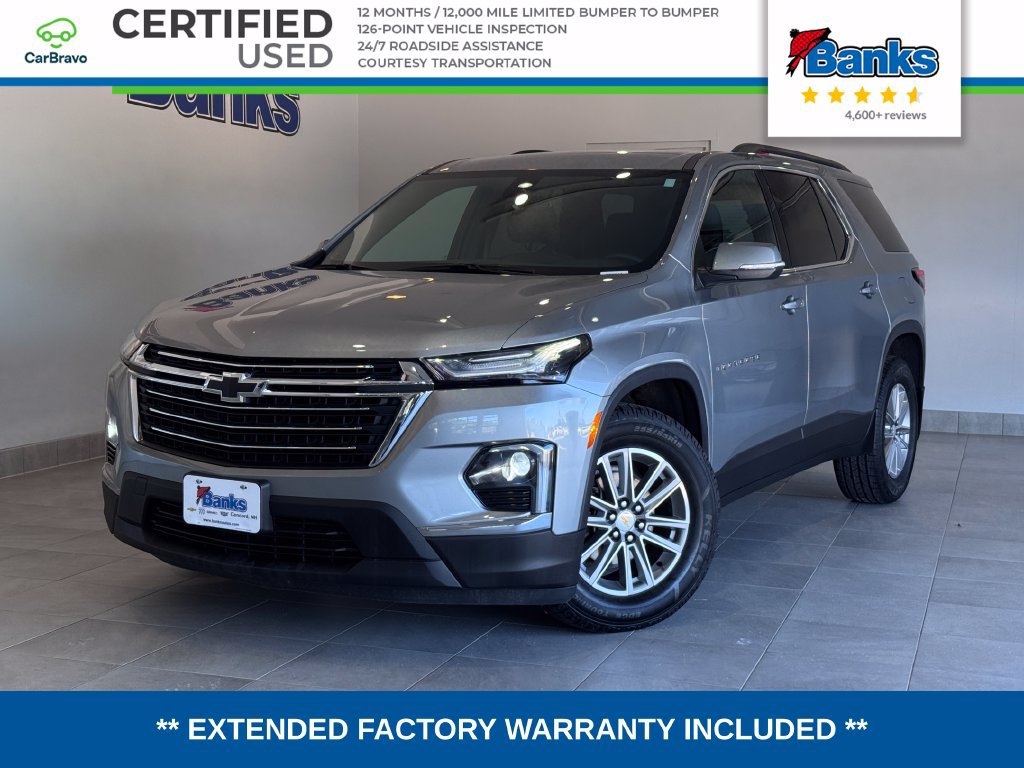 Certified 2023 Chevrolet Traverse LT AWD/4WD image 1