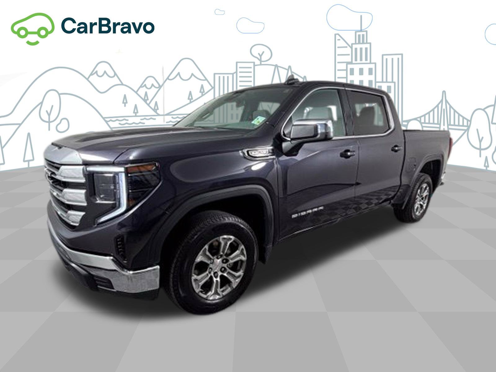 Certified 2022 GMC Sierra 1500 SLE RWD image 1