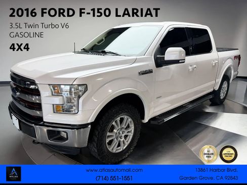 Used 2016 Ford F150 Lariat w/ Equipment Group 501A Mid AWD/4WD image 1
