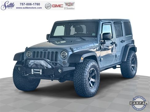 Used 2015 Jeep Wrangler Unlimited Rubicon w/ Connectivity Group image 1