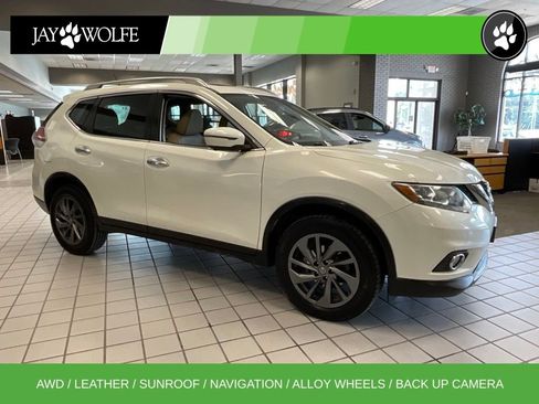 Used 2016 Nissan Rogue SL w/ SL Premium Package AWD/4WD image 1