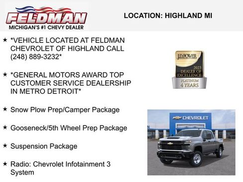 New 2026 Chevrolet Silverado 2500 W/T image 3