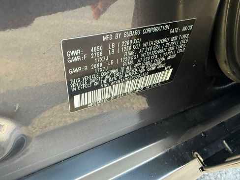 Certified 2025 Subaru Outback Premium w/ Popular Package #1A image 30