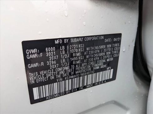 Used 2021 Subaru Ascent Touring w/ Popular Package #2A AWD/4WD image 27
