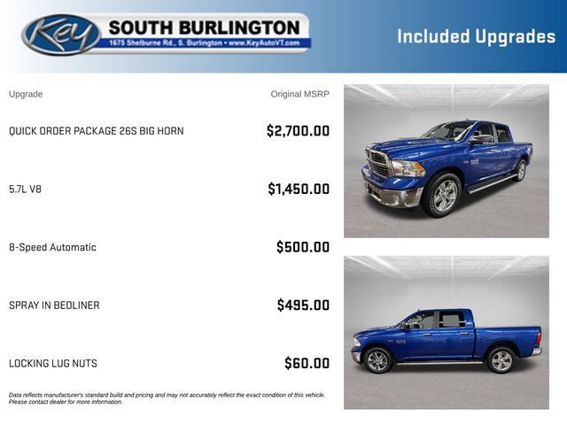 Used 2017 RAM 1500 Big Horn AWD/4WD image 3