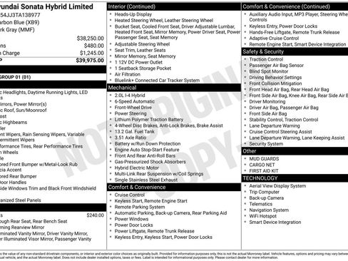 New 2026 Hyundai Sonata Limited FWD image 8