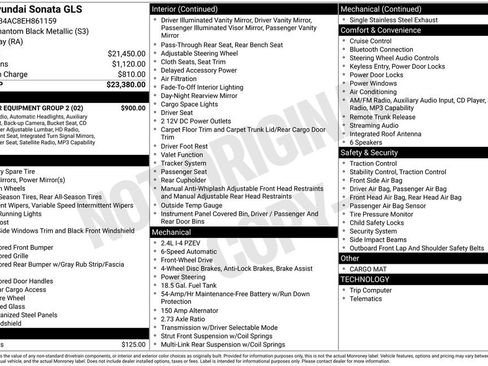 Used 2014 Hyundai Sonata GLS w/ Popular Equipment Group 2 FWD image 39